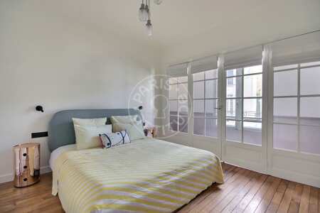 Schlafzimmer Möblierte wohnung - 140m²  - 3 Zimmer - Ecole Militaire / Unesco / Duroc - Paris