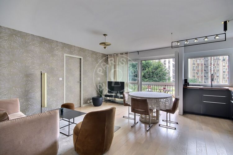Sala - 1 quarto mobiliado - Paris 75018 - 15401