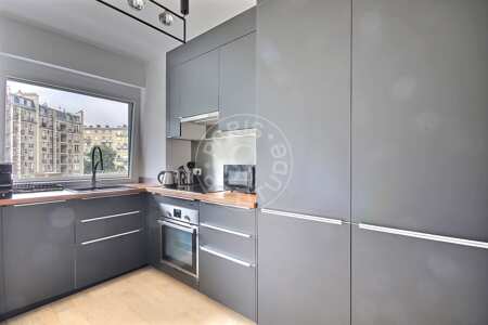 Cozinha Apartamento mobilado - 47m²  - 1 quarto - Montmartre / Place des Abbesses - Paris