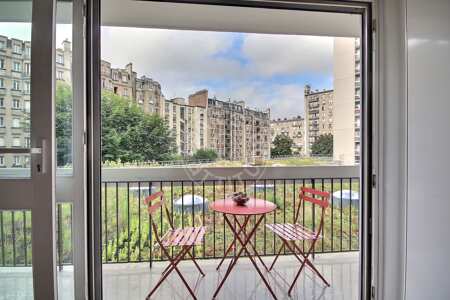 Varanda Apartamento mobilado - 47m²  - 1 quarto - Montmartre / Place des Abbesses - Paris