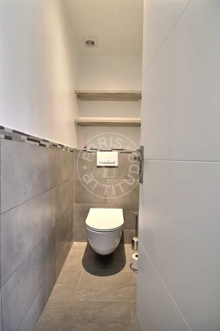 WC Apartamento mobilado - 55m²  - 2 quartos - Wagram - Paris
