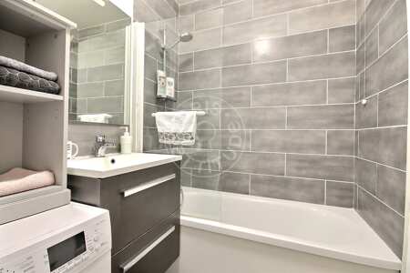 Badezimmer Möblierte alkovenwohnung - 30m²  - Belleville - Paris