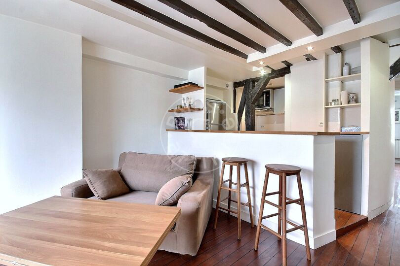 1 dormitorio amueblado - París 75002 - 15407