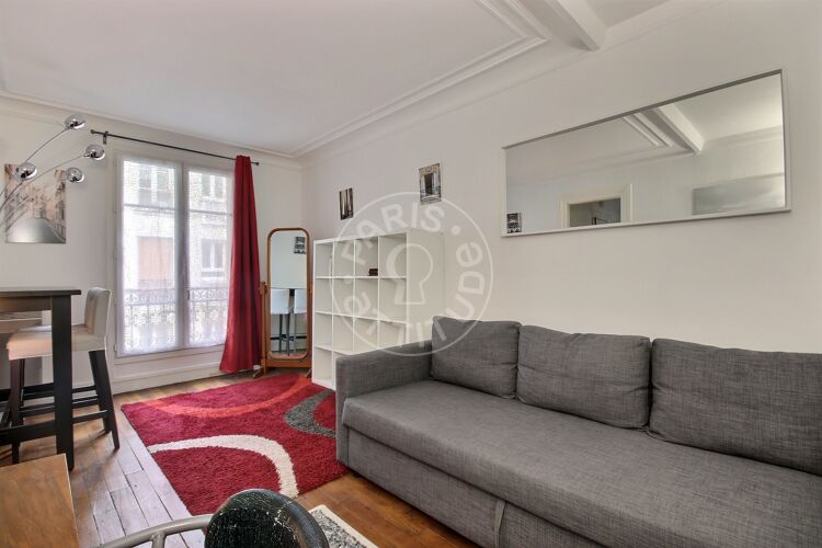 Salon - Studio meublé - Paris 75011 - 15408