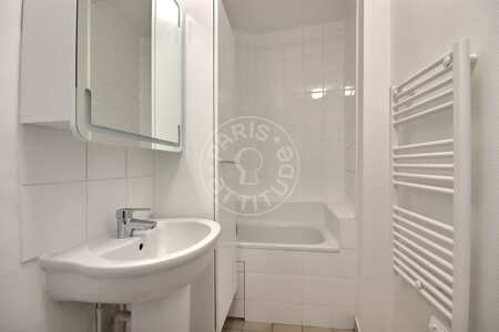 Bathroom Furnished studio - 29m²  - Reuilly-Diderot - Paris