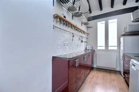 Cucina Appartamento arredato - 43m²  - 1 locale - Arts et Métiers - Parigi