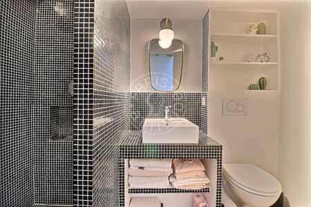 Bagno Appartamento arredato - 76m²  - 2 locali - Faubourg Saint-Martin - Parigi
