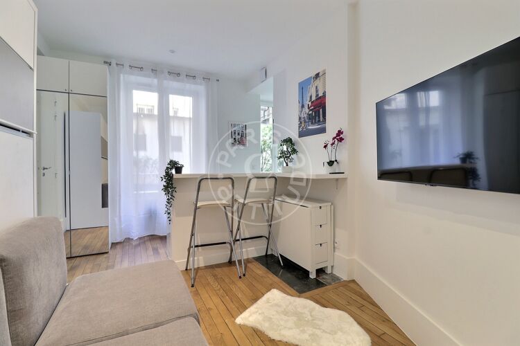 Living room - Furnished studio alcove - Paris 75006 - 15415