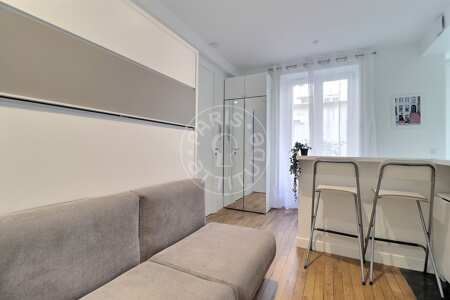 Sala Studio mobilado - 20m²  - Saint Placide - Paris