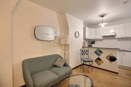 Salotto Appartamento arredato - 28m²  - 1 locale - Jules Joffrin - Mairie du 18ème - Parigi