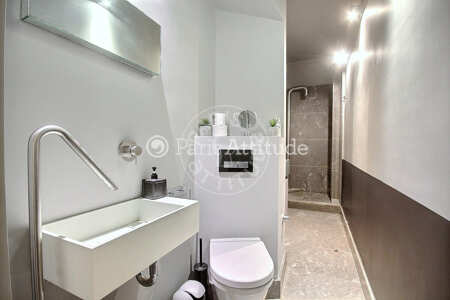 Casa de banho Apartamento mobilado - 62m²  - 1 quarto - Parc Monceau - Paris