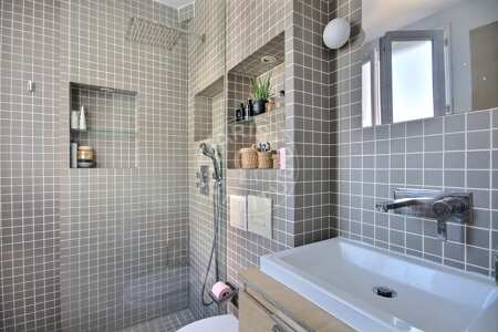 Baño Piso amueblado - 32m²  - 1 dormitorio - Guy Môquet - París