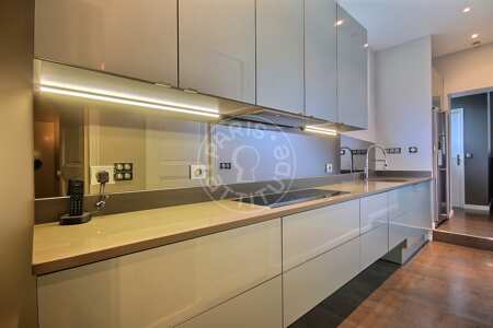 Cozinha Apartamento mobilado - 150m²  - 3 quartos - Porte Maillot / Palais des Congrès - Paris