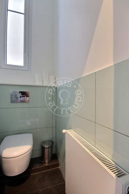 WC Apartamento mobilado - 150m²  - 3 quartos - Porte Maillot / Palais des Congrès - Paris