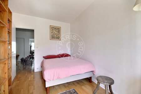 Quarto Apartamento mobilado - 90m²  - 2 quartos - Port Royal / Raspail - Paris