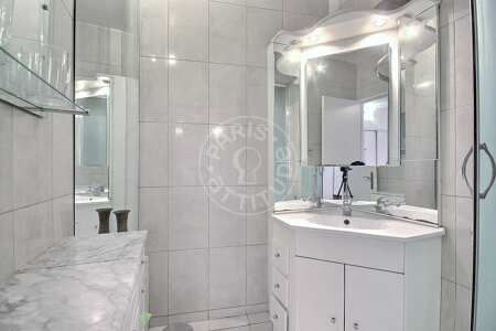 Casa de banho Apartamento mobilado - 90m²  - 2 quartos - Port Royal / Raspail - Paris