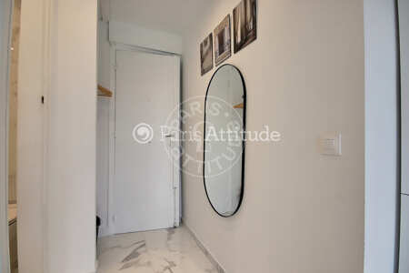 Entrance Furnished studio - 20m²  - Neuilly-sur-Seine