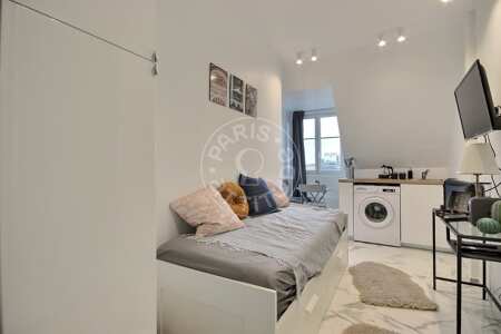 Wohnzimmer Möblierte studio - 13m²  - Neuilly-sur-Seine