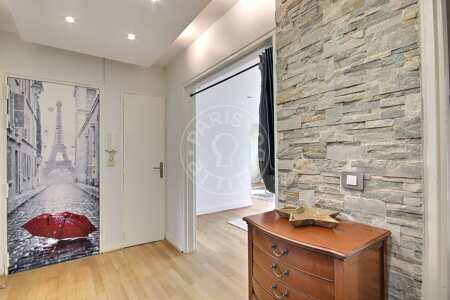 Entrada Apartamento mobilado - 75m²  - 2 quartos - Canal de l'Ourcq - Paris