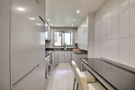 Cozinha Apartamento mobilado - 75m²  - 2 quartos - Canal de l'Ourcq - Paris