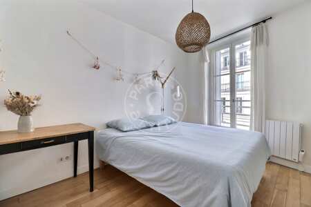 Dormitorio Piso amueblado - 63m²  - 2 dormitorios - Oberkampf - París
