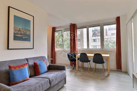 Sala Apartamento mobilado - 49m²  - 2 quartos - Place d'Italie - Paris