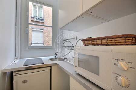 Küche Möblierte studio - 29m²  - Latin / Saint-Michel - Paris