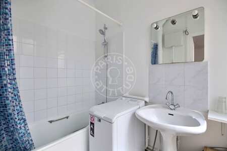 Badezimmer Möblierte studio - 29m²  - Latin / Saint-Michel - Paris