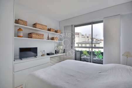 Schlafzimmer Möblierte wohnung - 53m²  - 1 Zimmer - Levallois-Perret