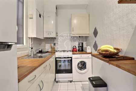 Küche Möblierte wohnung - 45m²  - 1 Zimmer - Montmartre / Place des Abbesses - Paris