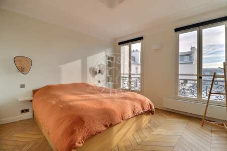 Dormitorio Piso amueblado - 56m²  - 1 dormitorio - Saint-Germain - París