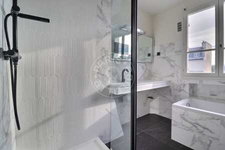 Baño Piso amueblado - 56m²  - 1 dormitorio - Saint-Germain - París