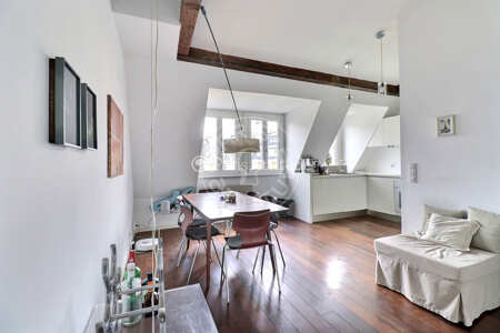 Comedor Piso amueblado - 55m² - 1 dormitorio - Ecole Militaire / Unesco / Duroc - París