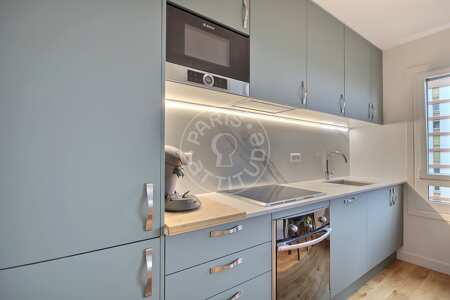 Cuisine Appartement meublé - 34m²  - 1 chambre - Bercy - Paris