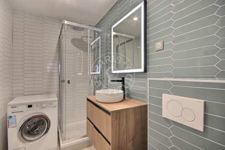 Salle de bain Appartement meublé - 34m²  - 1 chambre - Bercy - Paris