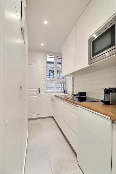 Küche Möblierte wohnung - 33m²  - 1 Zimmer - Sacré-Cœur - Paris