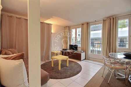 Salón Piso amueblado - 40m²  - 1 dormitorio - Temple - París