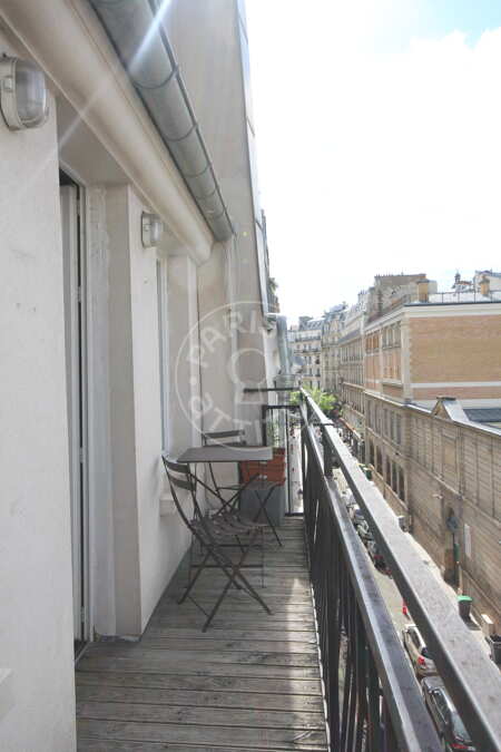 Terraza Piso amueblado - 40m²  - 1 dormitorio - Temple - París