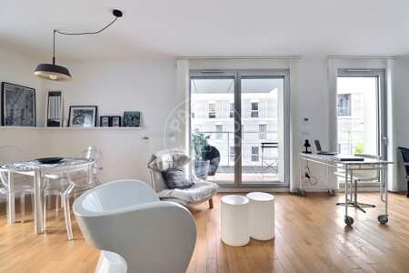 Wohnzimmer Möblierte alkovenwohnung - 43m²  - Bibliothèque François Mitterrand - Paris