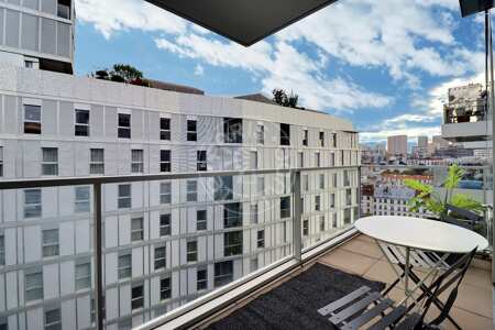 Balkon Möblierte alkovenwohnung - 43m²  - Bibliothèque François Mitterrand - Paris