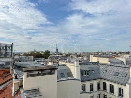 Terraza Dúplex amueblado - 68m²  - 2 dormitorios - Miromesnil - París