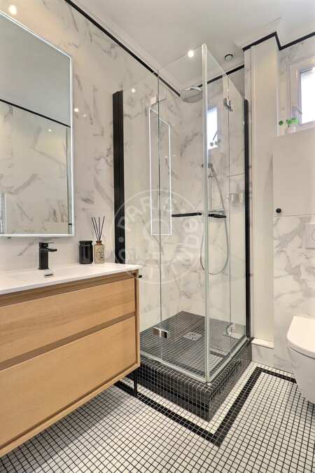 Baño Piso amueblado - 54m²  - 1 dormitorio - Reuilly-Diderot - París