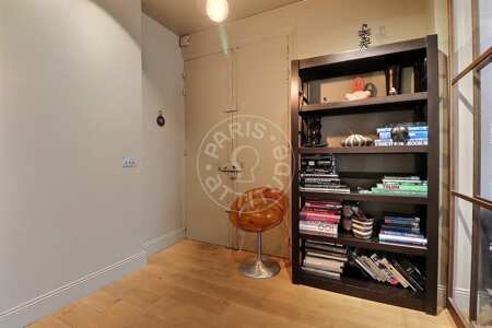 Ingresso Appartamento arredato - 130m²  - 3 locali - Jasmin / Mozart - Parigi