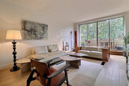 Salotto Appartamento arredato - 130m²  - 3 locali - Jasmin / Mozart - Parigi