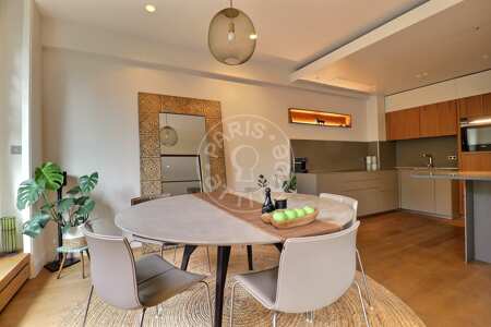 Sala da pranzo Appartamento arredato - 130m²  - 3 locali - Jasmin / Mozart - Parigi