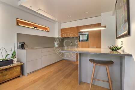 Cucina Appartamento arredato - 130m²  - 3 locali - Jasmin / Mozart - Parigi