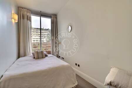 Camera da letto Appartamento arredato - 130m²  - 3 locali - Jasmin / Mozart - Parigi