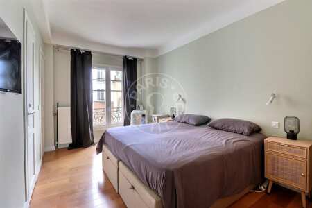 Bedroom Furnished apartment - 45m²  - 1 bedroom - Levallois-Perret