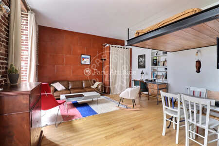 Salón Estudio con alcoba amueblado - 31m² - Porte de Bagnolet - París