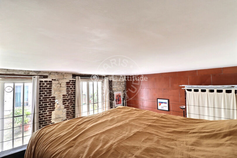 Estudio con alcoba amueblado - París 75020 - 15475